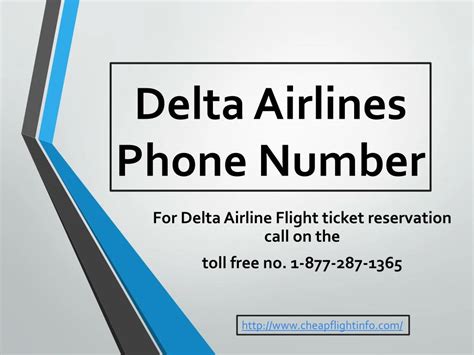 delta air lines phone number